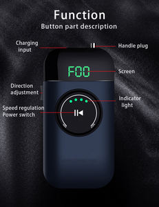 Perceuse à ongles électrique professionnelle, Portable et personnalisé, sans balais, en acrylique, 35000RPM, <span class=keywords><strong>prix</strong></span> fort, Rechargeable - Product Image 3