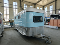 Magnifique remorque pour 2 chevaux 2HAL-4900 avec logement, couleur personnalisée, chargement par angle, chargement direct