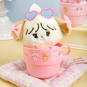 กล่องสุ่มตุ๊กตา Mikko Sweetheart Cup Plush Surprise ของแท้ลิขสิทธิ์ ของสะสม ตุ๊กตาขนนุ่มพร้อมพวงกุญแจ ถ้วยเกรดอาหาร - Product Image 3