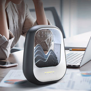 Altavoz inteligente de paisaje de montaña con humidificador Materiales seguros para madres e bebés Luz nocturna Ruido blanco para terapia del sueño - Product Image 1