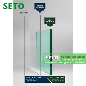 <span class=keywords><strong>Verre</strong></span> feuilleté pare-balles pour bâtiments commerciaux, <span class=keywords><strong>prix</strong></span> au <span class=keywords><strong>m2</strong></span>, service OEM disponible - Product Image 6