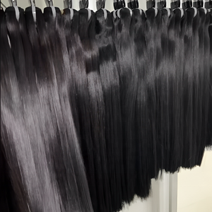 Bán buôn các nhà cung cấp từ Ấn Độ mẫu miễn phí 100% Ấn Độ đôi rút ra duy nhất một nhà tài trợ nguyên liệu Trinh Nữ lớp biểu bì phù hợp tóc bó - Product Image 4