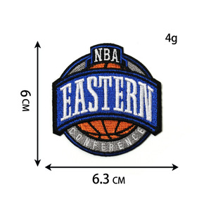 Parches Bordados con Logotipo de Equipo de Baloncesto, Insignias Bordadas para Ropa, Zapatos y <span class=keywords><strong>Gorras</strong></span>, Apliques con Emblema de Logotipo de Equipo - Product Image 5