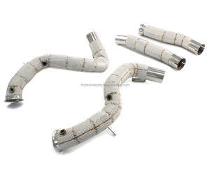 Sistema de escape de coche de carreras a <span class=keywords><strong>precio</strong></span> de fábrica, tubos de bajada de acero inoxidable para <span class=keywords><strong>mercedes</strong></span>-benz <span class=keywords><strong>AMG</strong></span> GT63/GT63S/<span class=keywords><strong>GTS</strong></span> 4,0 T, tubo de cabecera - Product Image 3