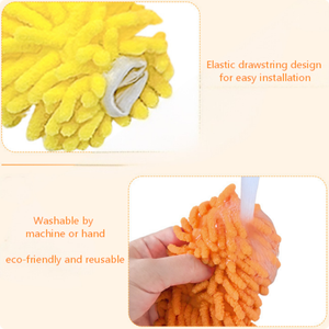 Recharge de <span class=keywords><strong>plumeau</strong></span> réutilisable compatible avec <span class=keywords><strong>Swiffer</strong></span> Hand pour le nettoyage des ventilateurs de plafond de bureau - Product Image 2