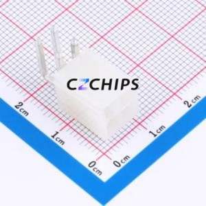 A420E1W2-2W4P12 Wire-to-Board Pin Header Bent Lead Through Hole,P=4.2mm Connector 2x2P 4.2mm Right Angle Insert Mini-Fit MX 4.2 - Product Image 1