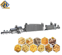 Machine extrudeuse de maïs soufflé, extrudeuse de bâtonnets de riz, machine à fabriquer des snacks soufflés, extrudeuse de maïs Kurkure, machine de soufflage