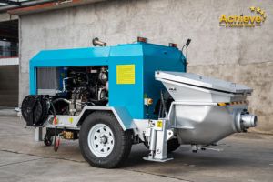 ACHIEVE AP300 Nouvelle Pompe à Béton à Moteur 220V US EPA Tier 4 pour Location, Transport Vertical 100m, Horizontal 300m - Product Image 2