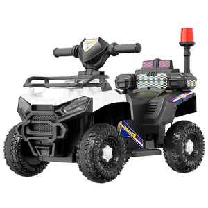 新款电动儿童玩具车，适合 5 至 7 岁儿童，带音乐和灯光，电池供电，4 个轮子 - Product Image 5