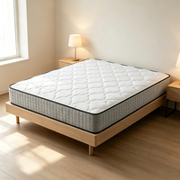 Matelas hybride Queen Size, matelas à ressorts ensachés en mousse à mémoire de forme dans une boîte pour soulager la pression et favoriser un sommeil frais