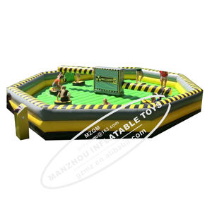 Location de <span class=keywords><strong>jeu</strong></span> de fête en plein air, parcours d'obstacles Wipeout, <span class=keywords><strong>gonflable</strong></span>, en PVC, couleur et taille personnalisables pour 8 joueurs - Product Image 1