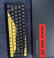 Original MADLIONS MAD 60/68HE Gaming Magnetic Axis Keyboard Wired Mechanical Keyboard 61 Keys for Gaming and Office Use