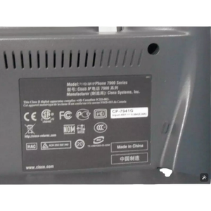 โทรศัพท์ IP รุ่นใหม่ 7941 VoIP พร้อมหน้าจอ LCD โทรศัพท์ธุรกิจแบบ Unified IP รุ่น CP-7941G - Product Image 2