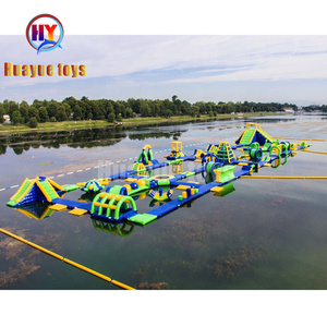 สวนน้ำเป่าลมลอยน้ำได้สำหรับเล่นเกมผจญภัยในสวนสนุกกลางแจ้งดีไซน์ใหม่ - Product Image 4