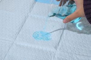 Coussinets absorbants jetables personnalisés en coton avec film PE bleu, imperméables, pour usage quotidien et nocturne, pour animaux de compagnie - Product Image 5