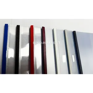 Manufacturer Transparent Matte Thermal Presentation Covers A4 1-50mm Steel Spine Thermal Binding Covers