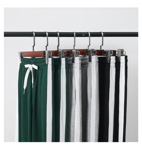 Vente chaude Fabricant Haute Qualité Contraste Couleur Coton Pantalons Lâches Hommes Pantalons De Survêtement Longs Pantalons Pour Hommes - Product Image 4