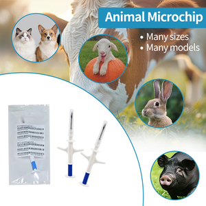 Microchip RFID EM4305 de 134.2kHz, BioGlass, Resistente al Agua, Protocolo ISO11784/11785 para Perros, Gatos, Caballos, Ganado - Identificación Animal - Product Image 4