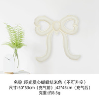 Ballon en aluminium mat en forme de nœud papillon, décoration de fête transfrontalière, accessoire photo, décoration de ballons