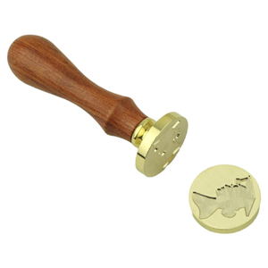 ตราประทับขี้ผึ้งแบบย้อนยุค หัวทองเหลืองเปลี่ยนได้ ชุดเครื่องมือประทับตราสำหรับงานอดิเรก อุปกรณ์สำนักงาน SOHOBUCKS ตราประทับสำหรับงานศิลปะ ตราประทับสำหรับงานศิลป์และงานฝีมือ - Product Image 2