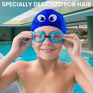 หมวกว่ายน้ำซิลิโคนรูปปลา<span class=keywords><strong>การ์ตูน</strong></span>สำหรับเด็ก |   หมวกว่ายน้ำกันน้ำกันลื่นยืดหยุ่นสีสันสดใสสำหรับเด็กชายเด็กหญิงเด็กวัยหัดเดิน<span class=keywords><strong>สระ</strong></span>ว่ายน้ำ - Product Image 2