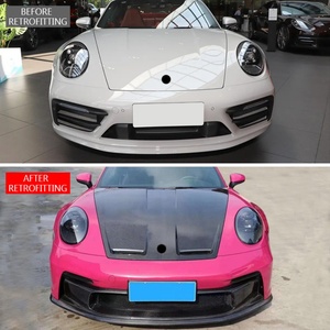 2020-2024 Car Modification Upgraded Body Kits 992 Carbon Fiber <b>Hood</b> Front Bumper and <b>Engine</b> <b>Hood</b> New Condition for 911 - Product Image 2
