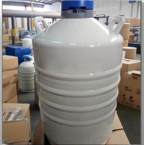 Bouchon verrouillable N2 réservoir en vrac cryogénique LAB-20 20L cylindre d'azote liquide de laboratoire insémination artificielle pour le stockage - Product Image 3