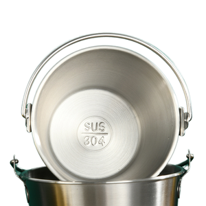 Cubo de Hielo de Acero Inoxidable 304 Premium, Enfriador de Vino y Hielo Seco de Grado Alimenticio, para Bares KTV y Fiestas en Casa - Product Image 1