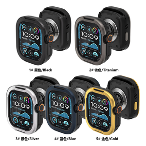 Custodia protettiva in <span class=keywords><strong>alluminio</strong></span> di alta qualità + TPU metallo per <span class=keywords><strong>Apple</strong></span> <span class=keywords><strong>Watch</strong></span> 10 42mm 46mm (WC1005T) - Product Image 6