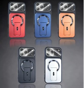 Magnetic <b>Phone</b> Case For iPhone 18 17 16 Pro Max Multi‑Function Invisible Dual Kickstand Shockproof With Camera Lens <b>Protector</b> - Product Image 1