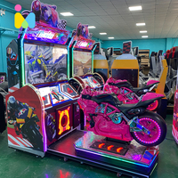 Jeu vidéo Jeux d'amusement à pièces Simulateur électrique Moto de course Arcade Machine de jeu d'arcade Moto dynamique GP