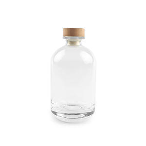 Bouteille transparente en verre avec couvercle en liège, vin de fruits, de <span class=keywords><strong>raspberry</strong></span>, vinaigre, 250ml, 350ml, 500ml - Product Image 4