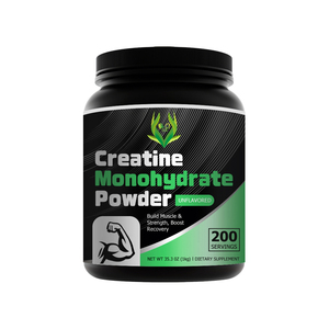 Creatina Monohidrato en Polvo de Marca Privada, Desarrolla la Fuerza Muscular, Aumenta la Recuperación, Mejora la Función Cognitiva, Desarrolla el Cerebro, Desarrolla la Masa Muscular Magra - Product Image 1