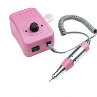 JD2500 Perceuse à ongles électrique populaire, moteur ABS brossé, prise US/EU, portable, multifonctionnelle, professionnelle pour manucure