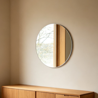 4MM 5MM 6MM Anti Corrosion Float Glass Double Coated Silver Copper Free Mirror for Gym Floor Mirror