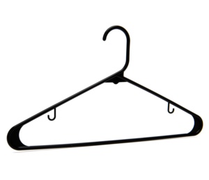 Bán Buôn Tùy Chỉnh Màu Đen Nhựa Quần Áo Móc Áo Cao Cấp Tủ Quần Áo Không Trượt Giá Rẻ Quần Áo Móc Áo Nhựa - Product Image 2