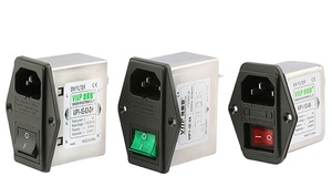 Módulo de entrada de energía de filtro EMI 10A de VIIP Filtro de enchufe de entrada rápido simple con redes RFI LC RC - Product Image 4