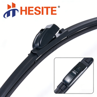 Escobilla Limpiaparabrisas Convencional HESITE Disponible en 12-30 Pulgadas con 19 Adaptadores para Ford Serie F, Chevrolet Sonod, Jeep Grand Cherokee