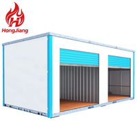 Vente directe d'usine, unité de stockage portable, conteneur en acier préfabriqué pliable, mini-maison pour le déménagement - Emballage plat