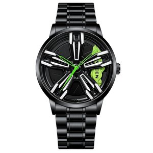 Nouvelle montre de course pour homme 2025, style rétro, acier inoxydable, cadran en forme de roue de voiture, tendance, étanche, Relogio Masculino, mouvement <span class=keywords><strong>à</strong></span> <span class=keywords><strong>quartz</strong></span> - Product Image 4