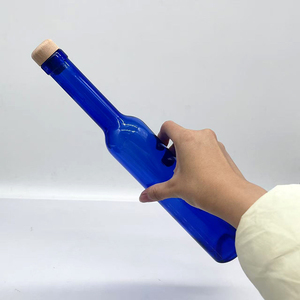 Botella de Vino Azul Reutilizable de 360 ml Personalizable, de Grado Alimenticio, para Jugo, Cerveza, Vino, Bebidas, Café Frío - Product Image 3