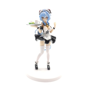 Animación Genshin Impact Ganyu Maid uniforme <span class=keywords><strong>Sex</strong></span> Girl figuras de acción de juguete colección modelo muñeca adornos - Product Image 1