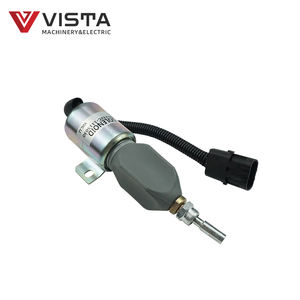 Части двигателя 24 В, клапан электромагнитного отключения дизельного двигателя, топливный соленоид для генератора 232C-1115030 - Product Image 6