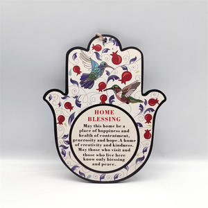 Atmósfera de vacaciones, decoraciones colgantes de madera clásicas, impresión personalizada de una pieza, decoración del hogar - Product Image 4