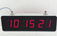 Horloges numériques synchronisées maître-esclave pour usines, ateliers, construction métallique, affichage LED lumineux, calendriers silencieux
