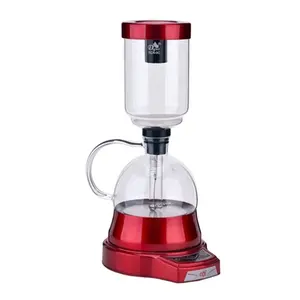 Diguo Máy Pha Cà Phê Siphon Thủy Tinh 2 Trong 1 Máy Pha Cà Phê Siphon Điện Tự Động Một Nửa Sử Dụng Cho Gia Đình