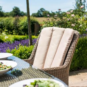 Modern Simple Rattan Patio Furniture Garden Dinning Set Outdoor <b>Chair</b> With BBQ Fire Pit Table JPD-1032 Eco-friendly Heati - Product Image 3