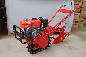 Weeding Equipment mini weeder Scarifying Provide installation videos Gasoline Weeding Plowing Mini Power <b>Cultivator</b> <b>Tiller</b> - Product Image 5