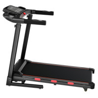 Nouveau design de tapis roulant électrique pliable portable avec écran LED, inclinaison automatique, surveillance de la fréquence cardiaque pour la marche et le fitness à domicile ou au bureau