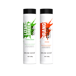 ครีมนวดผมสูตรบำรุงสีผมผสมน้ำมันอาร์แกนและโจโจบา 2-in-1 ดูแลและฟื้นฟูสีผมสำหรับผมทำสี - Product Image 3